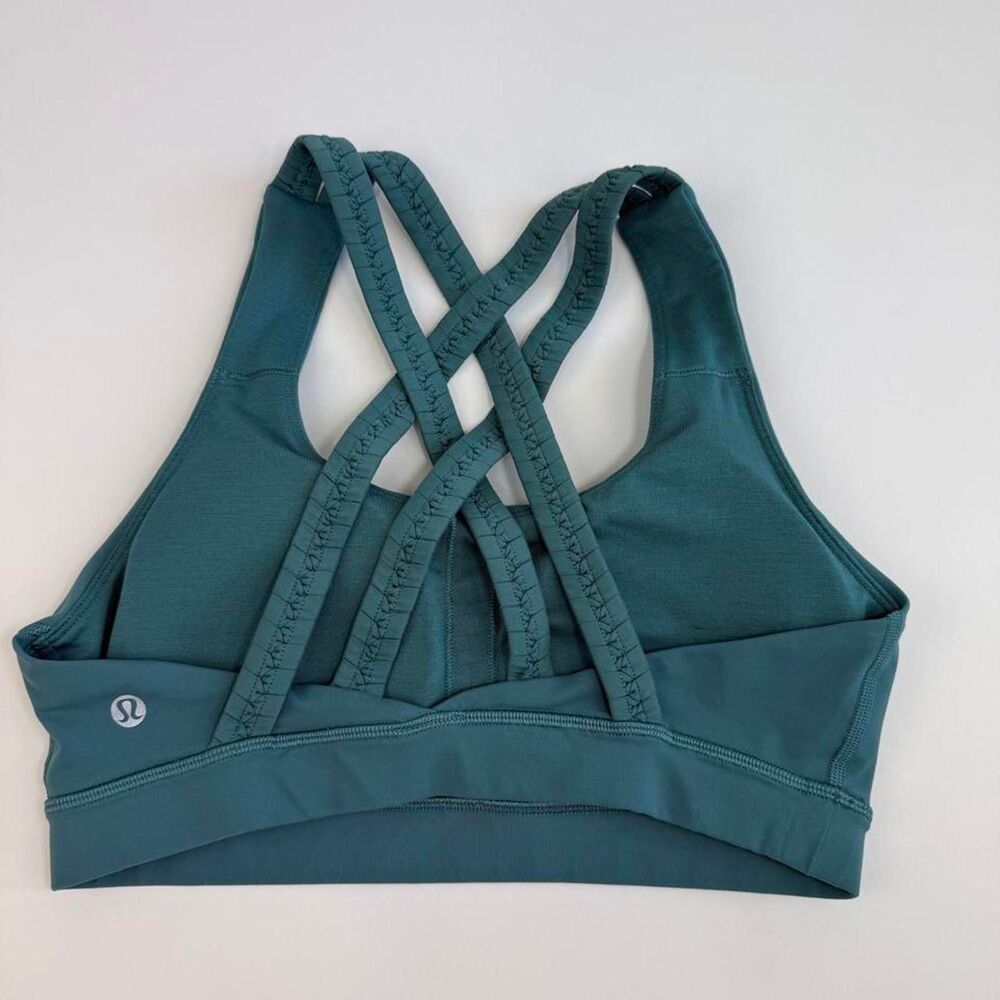 Lululemon Women's Green and Blue Bra